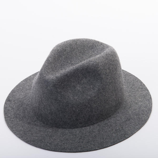 Heathered felt cheap hat